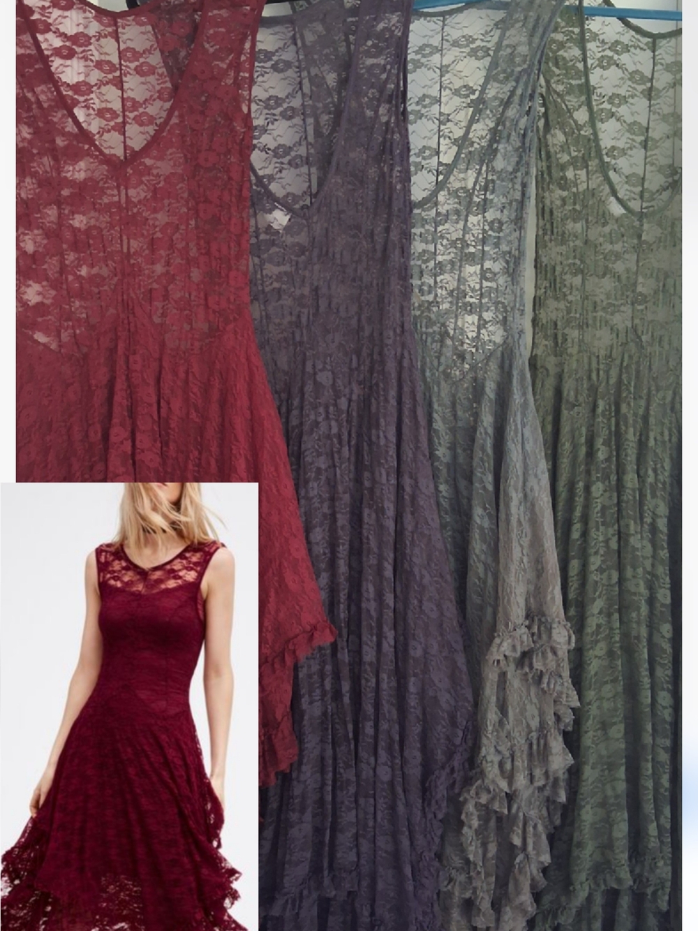 Free People French Courtship RaRE Sample Color & HtF Color LIKE nEW